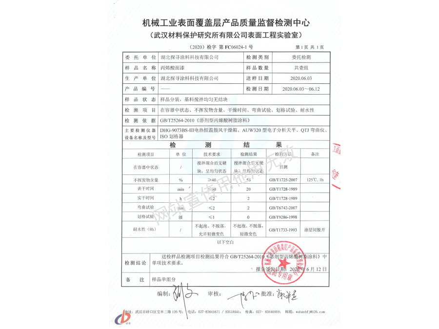 丙烯酸面漆